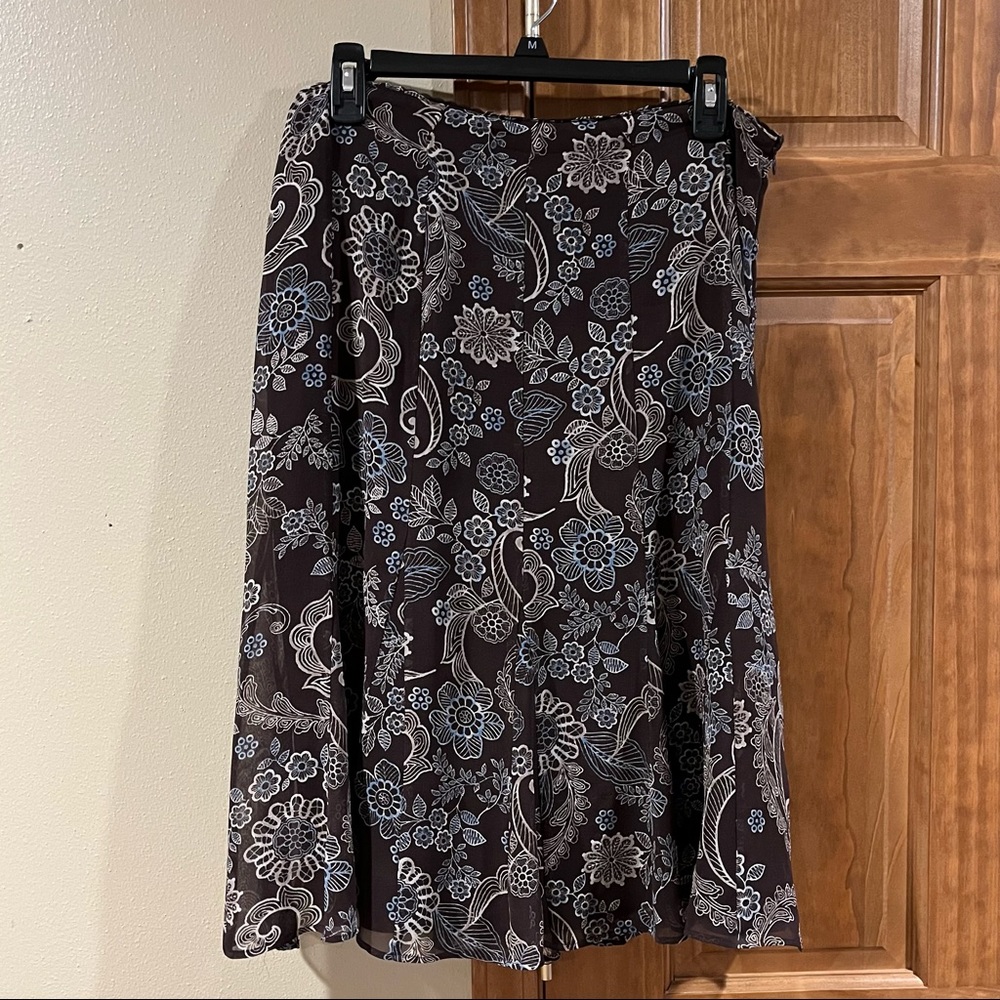 Pendleton silk skirt